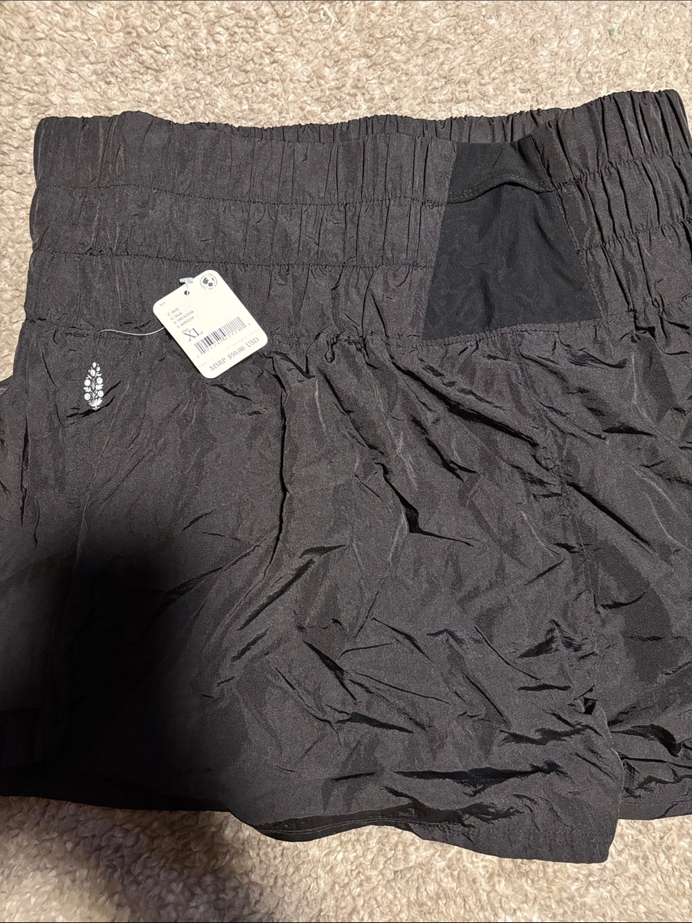 Free People Movement women’s sz X-Large black skirt. Really cute